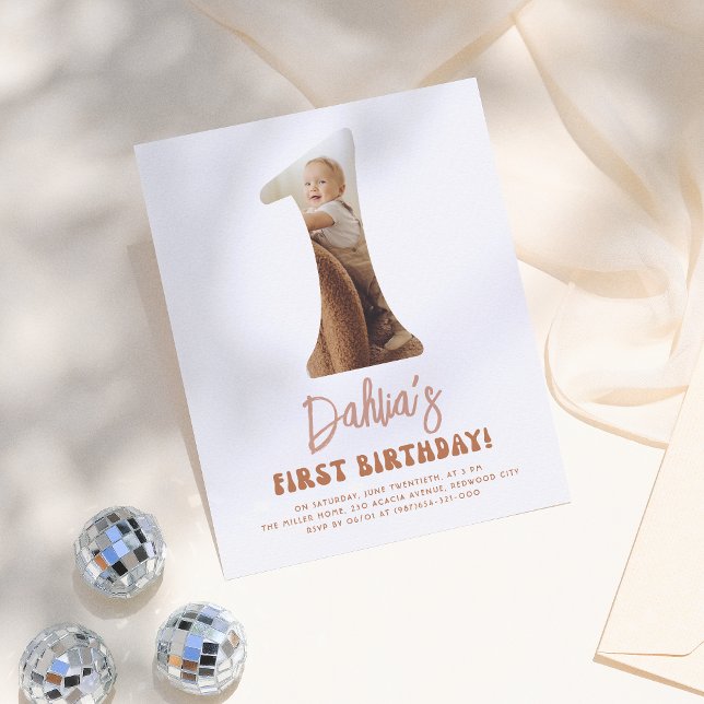 Budget Super One Daisy Photo 1er Anniversaire (Créateur téléchargé)