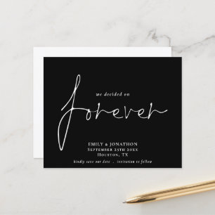 Budget sur Forever Black Enregistrer la date