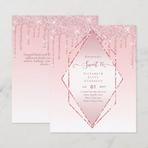 BUDGET SWEET16 Parties scintillant de séchage Glam