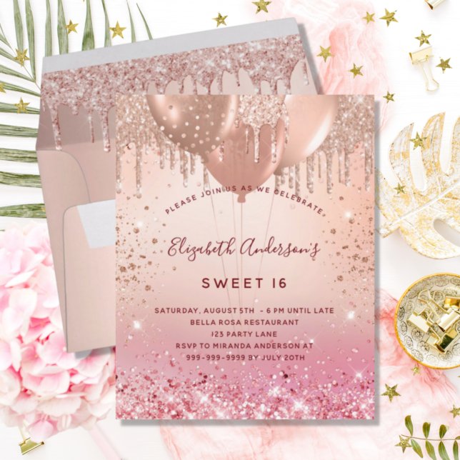Budget Sweet 16 rose (Créateur téléchargé)