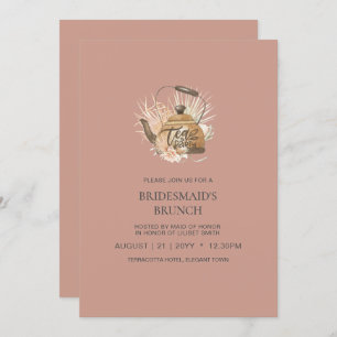 BUDGET Terracotta Monochrome Mariage