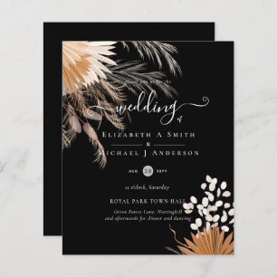BUDGET Terracotta Pampas Grass Mariage tropical