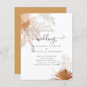 BUDGET Terracotta Pampas Grass Mariage tropical