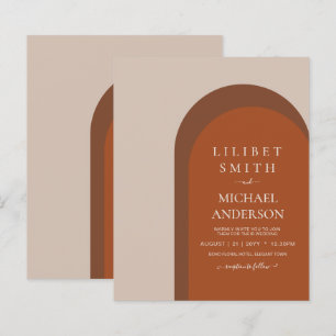 BUDGET Terracotta Tons Terreux Mariage Audacieux