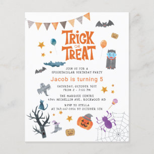 Budget Trick or Treat Halloween fête d'anniversair