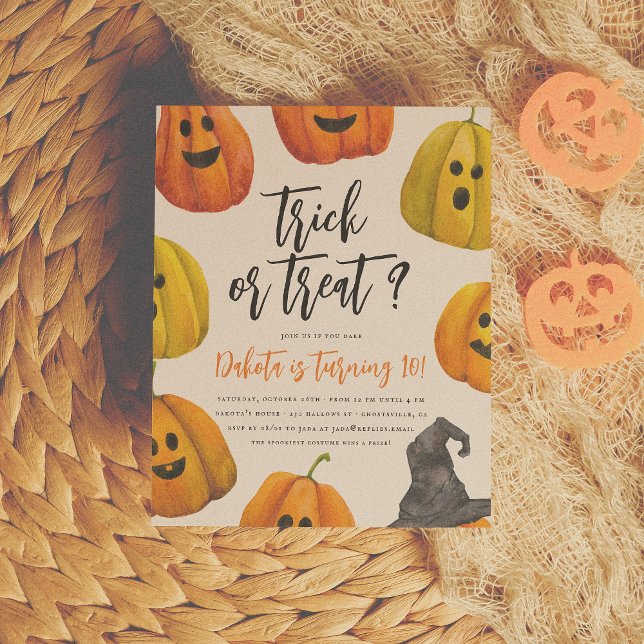 Budget Trick or Treat Halloween fête d'anniversair (Créateur téléchargé)