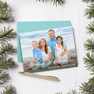 Budget Turquoise Joyeux Joyeux Vacances Photo manu