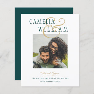 BUDGET Turquoise Mariage vert PHOTO Merci