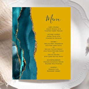 Budget Turquoise Or Agate moutarde Jaune Mariage M