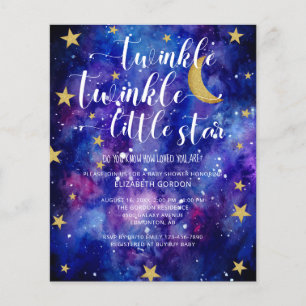 Budget Twinkle Twinkle Little Star Baby shower