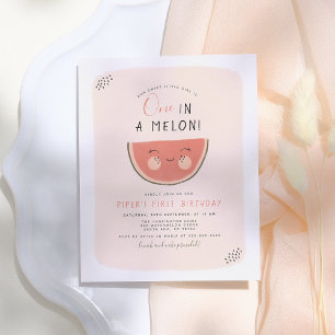 Budget Un Dans Un Melon Fille Premier Anniversaire