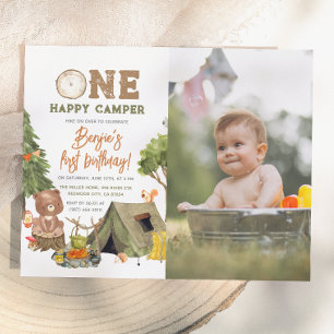 Budget Un Joyeux Campeur Photo Garçon 1er Annivers