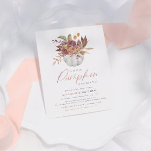 Budget Un Petit Baby shower Citrouille Boho Girl