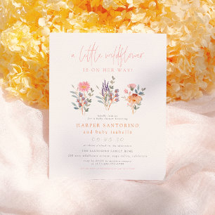 Budget Un Petit Baby shower Fleur sauvage