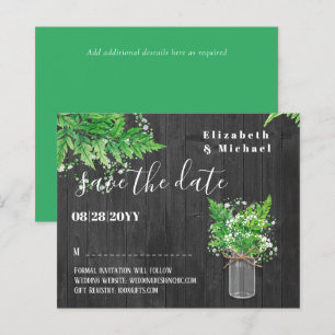 BUDGET Verdure Ferns Mariage Sauvez Les Dates