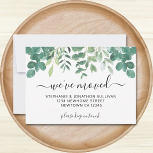 Budget vert Nous avons déplacé la Faire-part