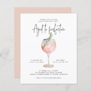 Budget Vin rose vieilli à la perfection 60e annive