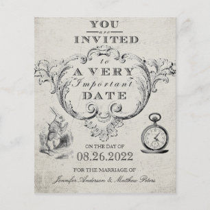 Budget Vintage Alice au Mariage Wonderland