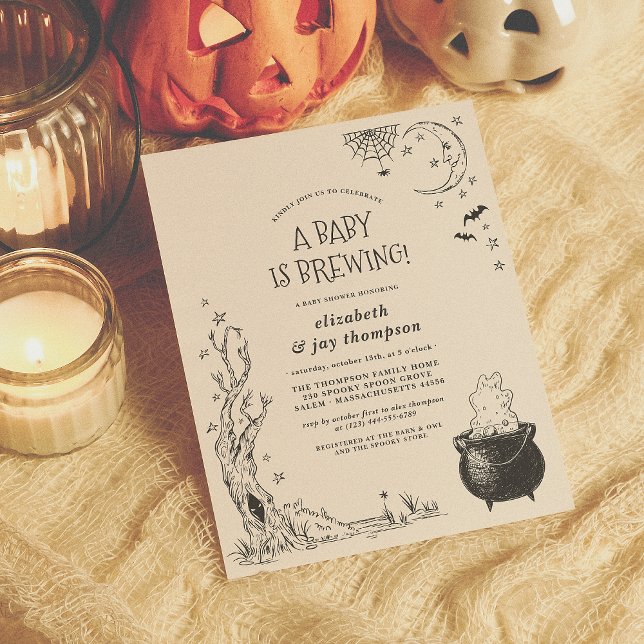 Budget Vintage bébé brasse Baby shower (Créateur téléchargé)