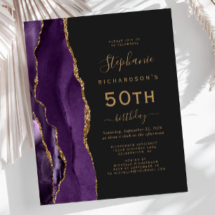 Budget Violet Agate Foncé 50e Anniversaire