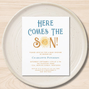 Budget Voici L'Invitation Du Fils Baby shower