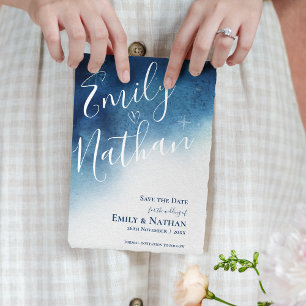 Budget Whimsical Bleu blanc Snowflake Mariage