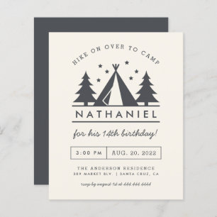 Budget Wigwam dans le camp d'anniversaire de Woods