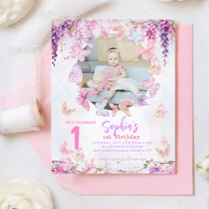 BUDGET Wisteria Papillon Enfants Photo Anniversair