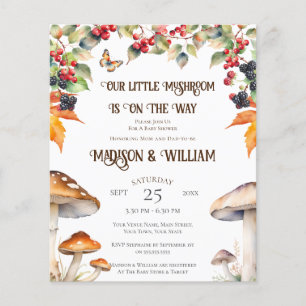 Budget Woodland Champignon de Bois & Baby Shower C