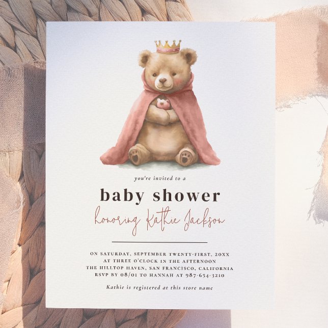 Budgetaire Ours en Peluche Princesse Fille Baby Sh (Créateur téléchargé)