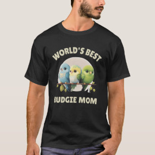 Budgie Mom Budgerigar Parakeet Bird Pullover Hoodi