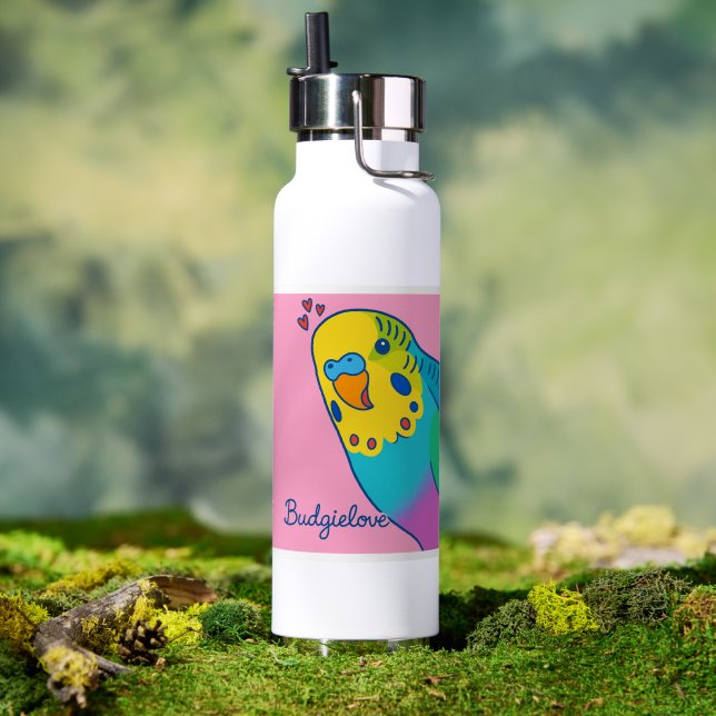 Budgielove Hydratation - bouteille d'eau  (Extérieur (pivotée))