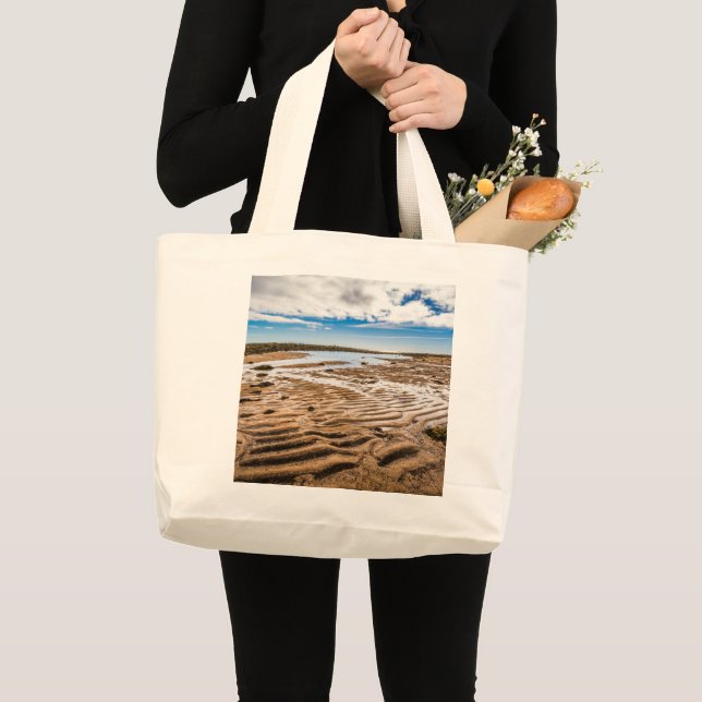 Budir Beach, Islande Grand Sac fourre-tout (Devant (produit))