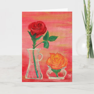 Buds roses - Carte de voeux