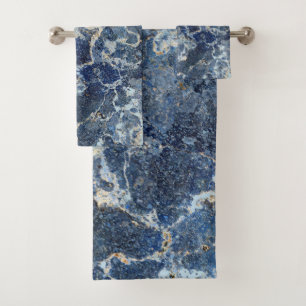 Bue Gris Marbre Noir & Veines Beige