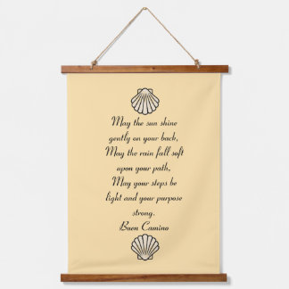 Buen Camino Pilgrim Bénédiction Tapisserie