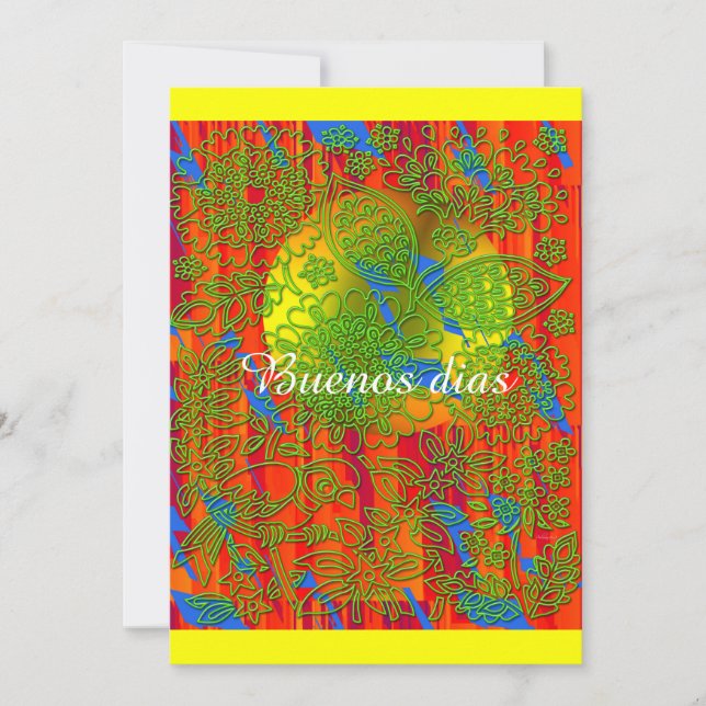 Buenos dias (Devant)