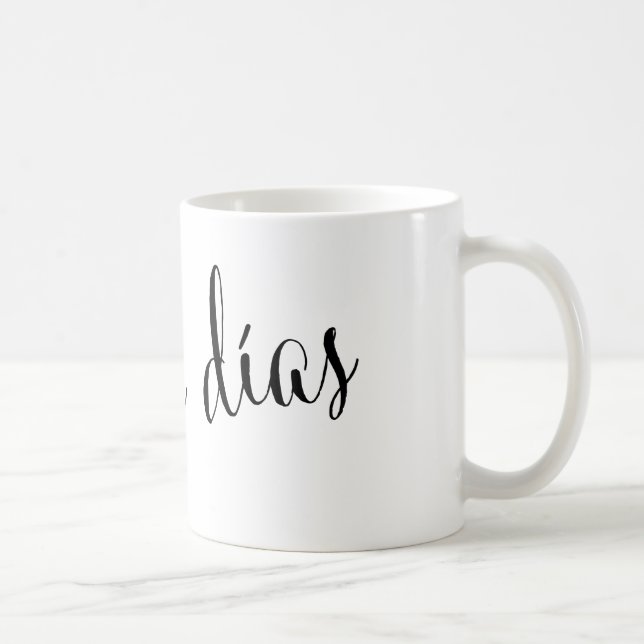 buenos días Good Morning Espagnol Mug (Droite)