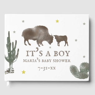 Buffalo Baby shower Livre d'Invité