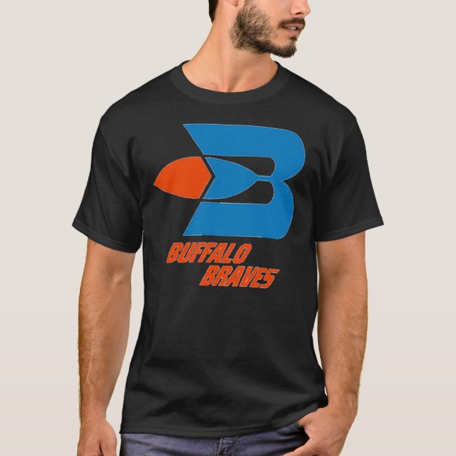 Buffalo Braves Basketball classique T-shirt (Devant)