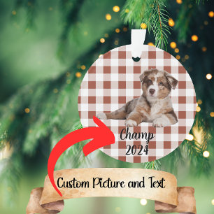 Buffalo Check Ornement Cutomizable