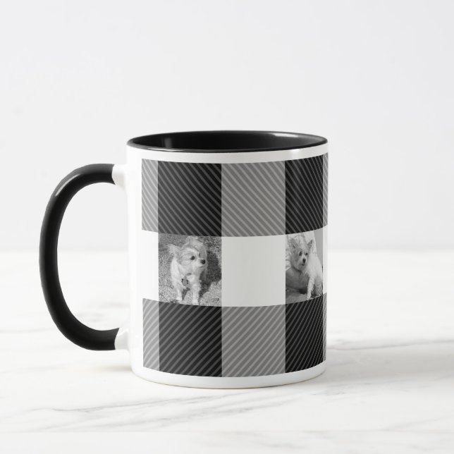 Buffalo Checks Custom Photo Mug (Gauche)