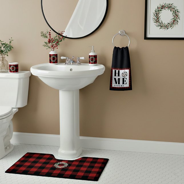 Buffalo chèque ornement "Accueil" personnalisé (Créateur téléchargé)