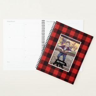 Buffalo Flannel Mama Bear Photo personnalisée