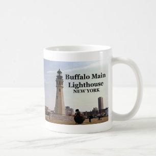 Buffalo Main Lighthouse, New York Mug