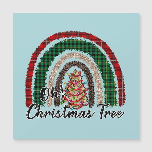 Buffalo Plaid & Empreinte de léopard Rainbow (2) (Devant)