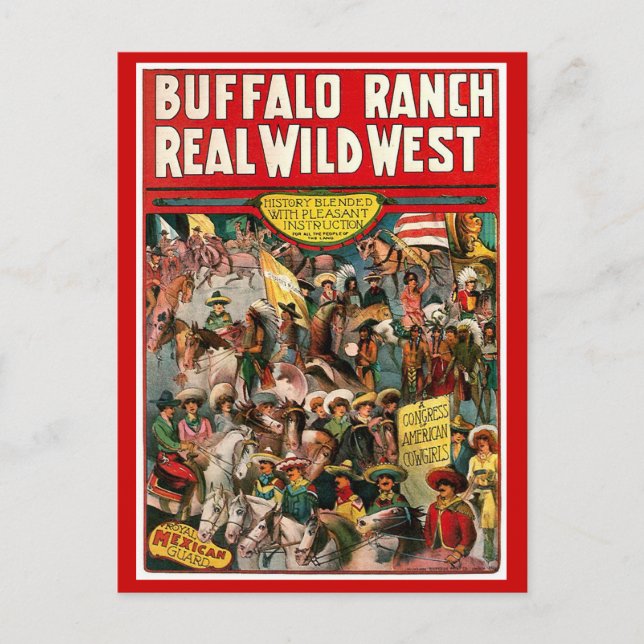 Buffalo Ranch - Carte postale (Devant)