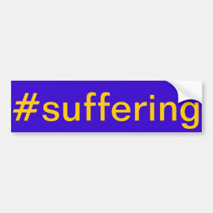 Buffalo #Souffering Bumper Sticker