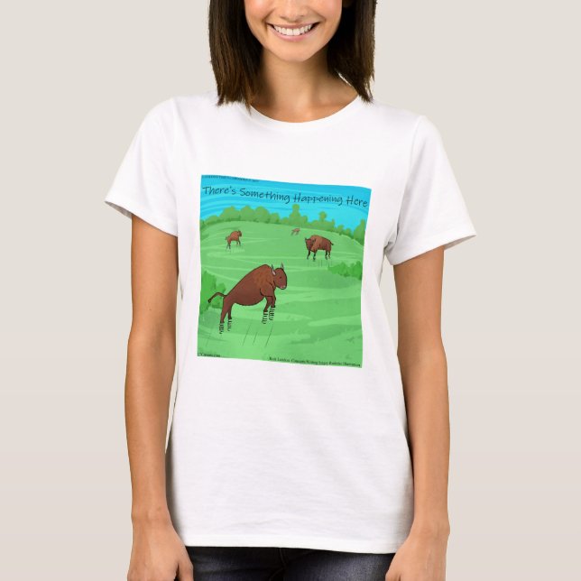 Buffalo Springield Drôle Rick London Tshirt Femme (Devant)