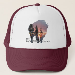 Buffalo vintage de casquette de camionneur